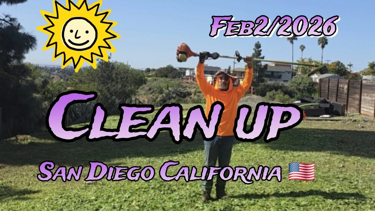 Clean up San Diego California Feb 2/ 2026