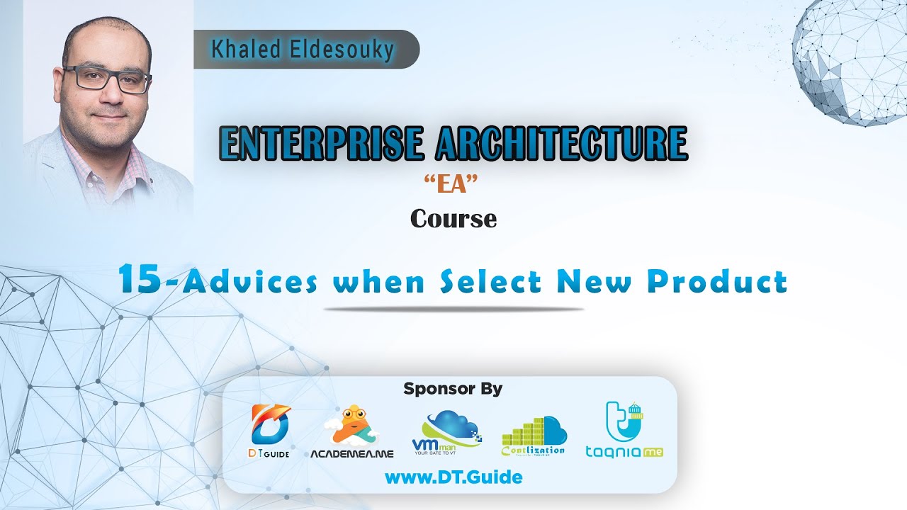 15 Advice when select new Technology or Product.
