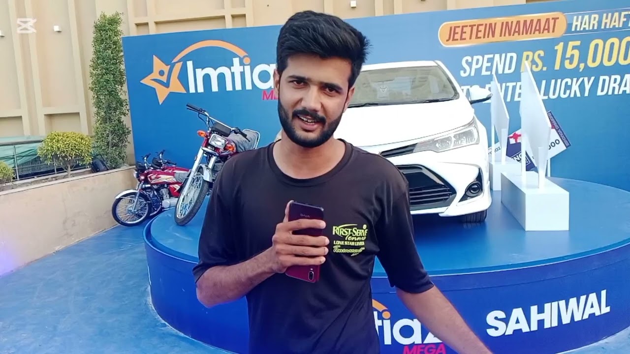 International Brand Imtiaz mall opening in sahiwal with a lucky draw #imtiazmall 