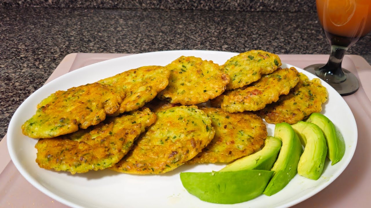 Jamaican Saltfish Fritters with Spinach | Very Easy!!!