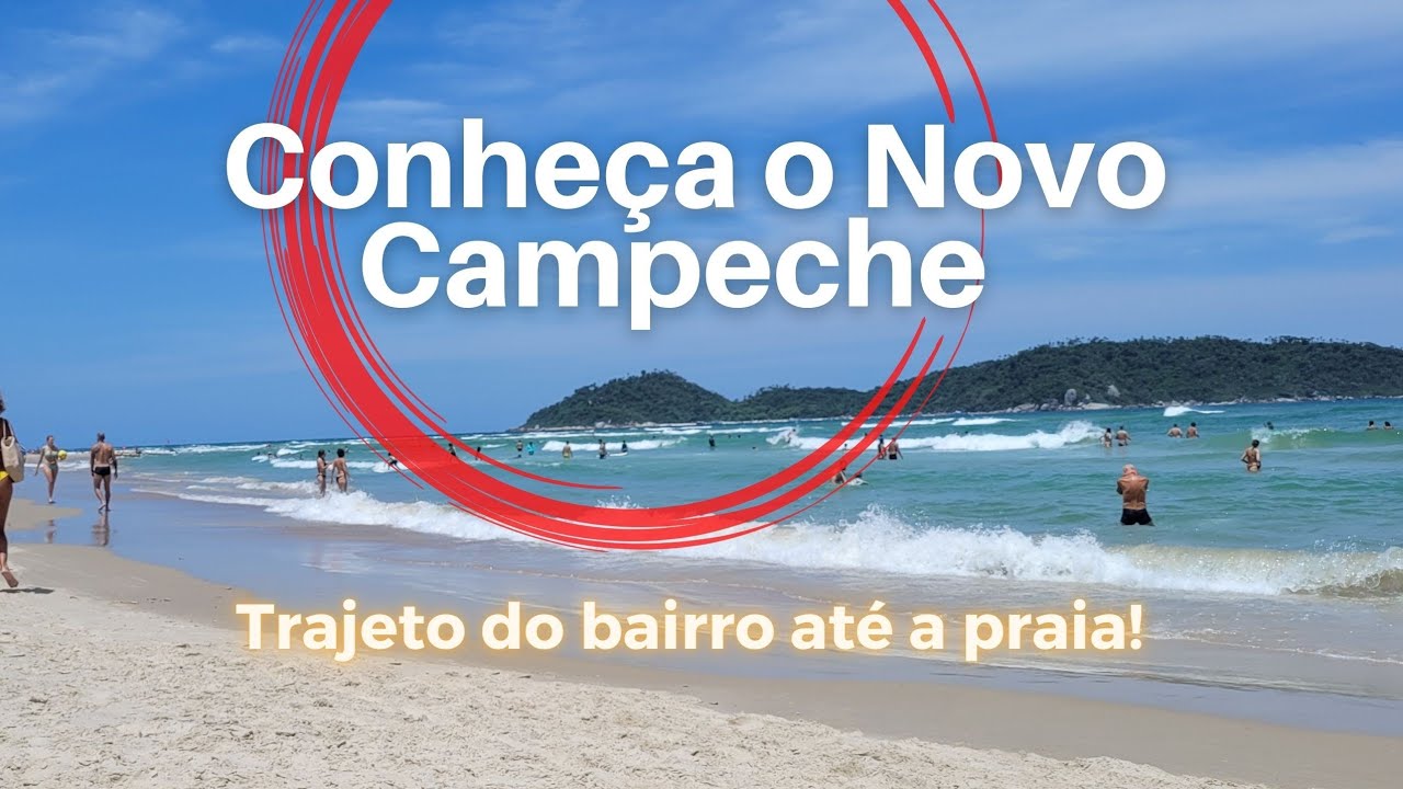 Volta rápida pelo bairro do Novo Campeche em Floripa (2023) - [4K]