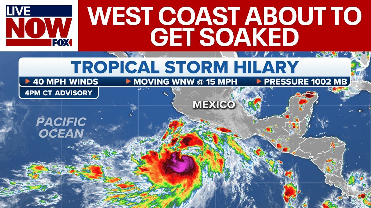 Tropical Storm Hilary: Massive storm impacting West Coast | LiveNOW from FOX