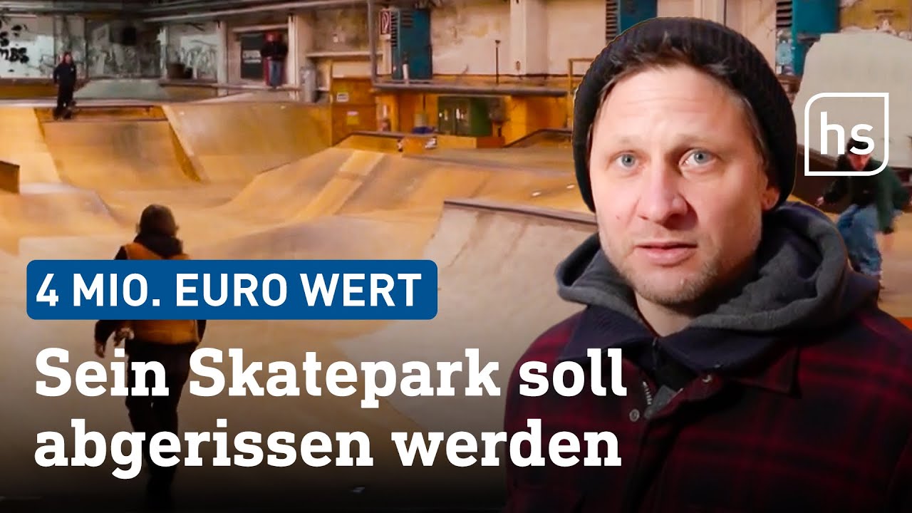 Investor plant 100 Parkplätze: Beliebter Skatepark mit Jugendzentrum vor dem Aus | hessenschau
