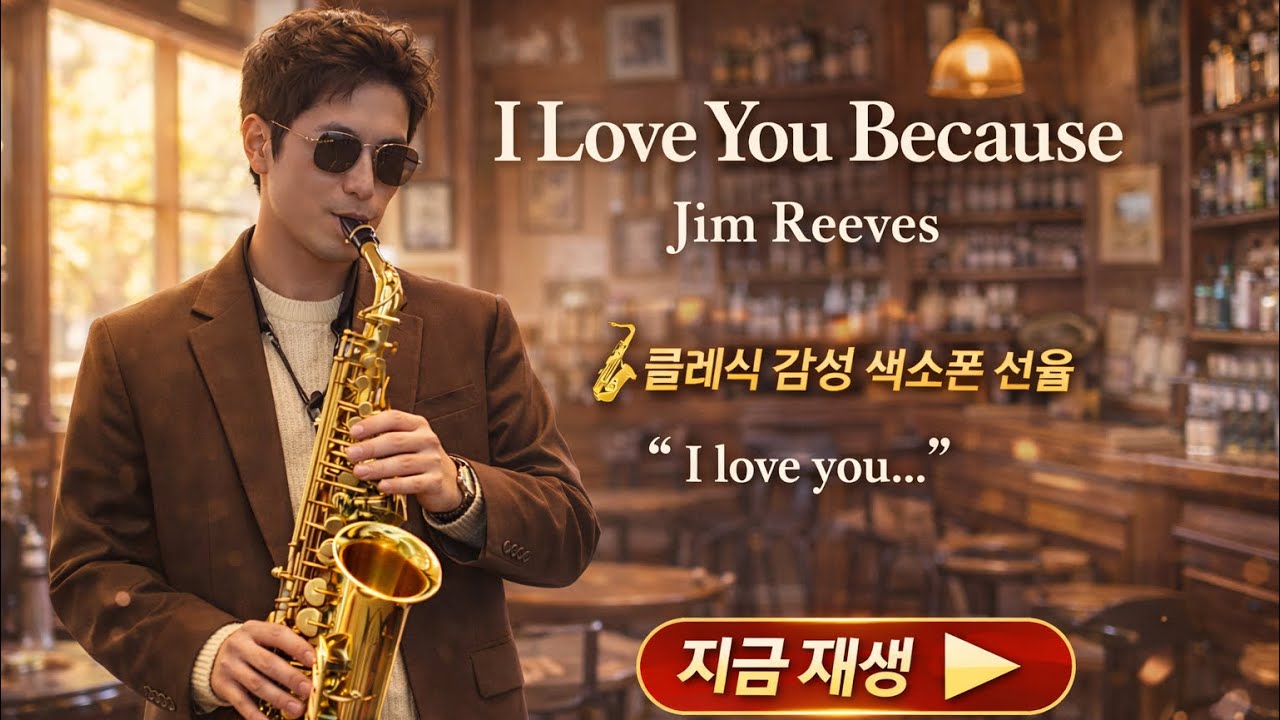I Love You Because – Jim Reeves 🎷 클래식 감성 색소폰 커버