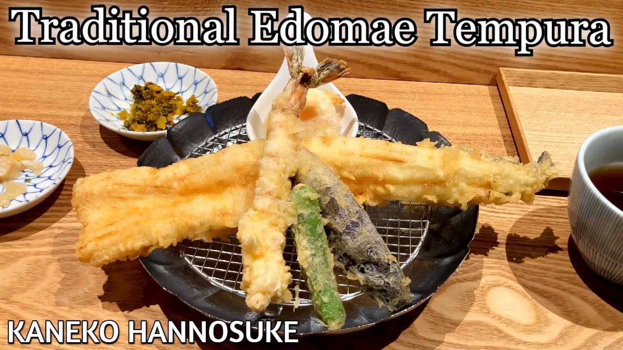 The best Tempura in Tokyo, Kaneko Hannosuke in Ningyocho!