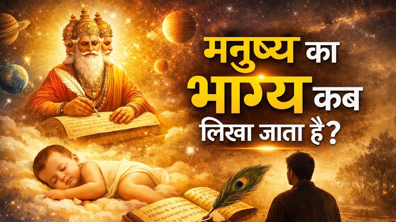 भगवान शिव कहते है, मनुष्य के जन्म से पहले ही उसका भाग्य लिखा जाता है | Garud Puran 
