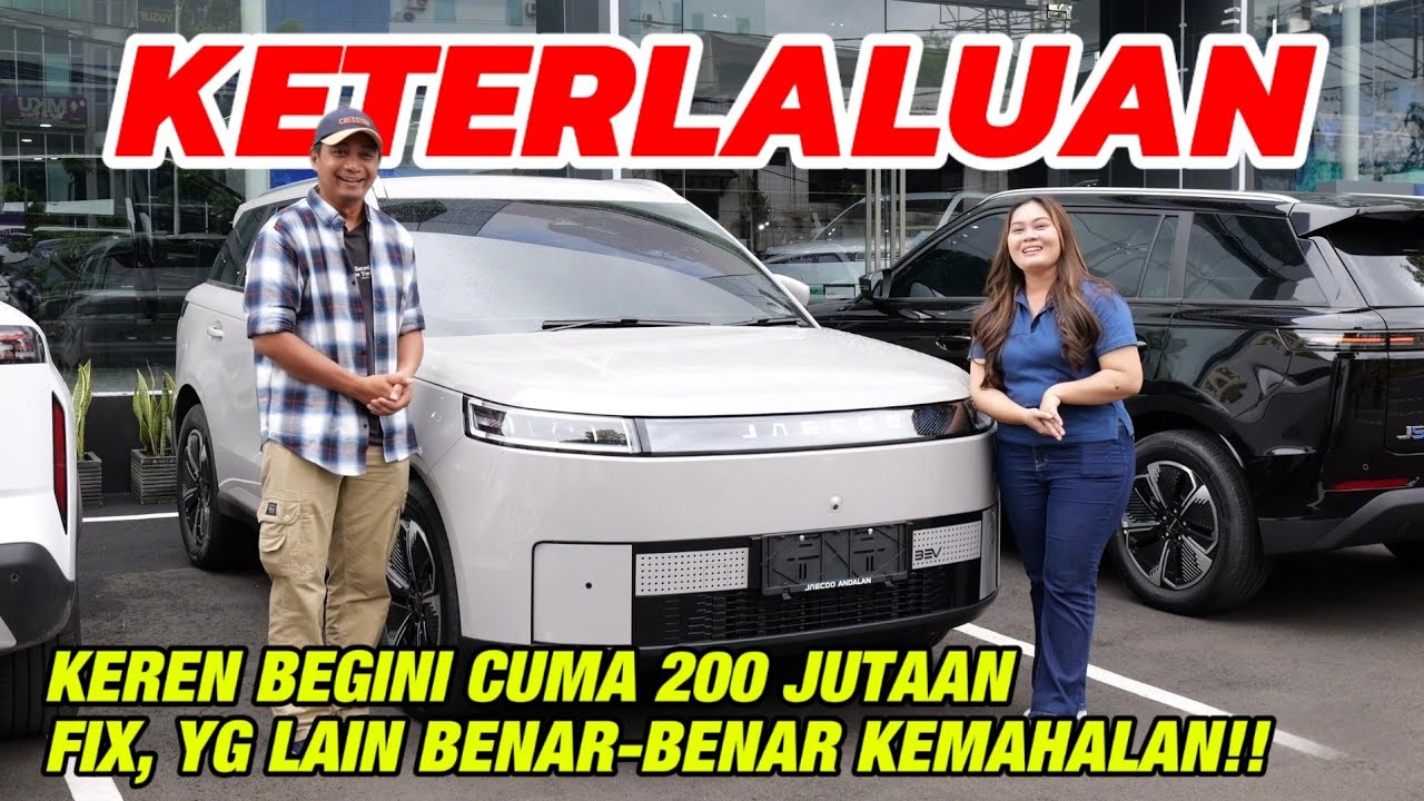 Jaecoo Banting Harga Mobil Listrik SUV J5, Semua Kalah Murah!!