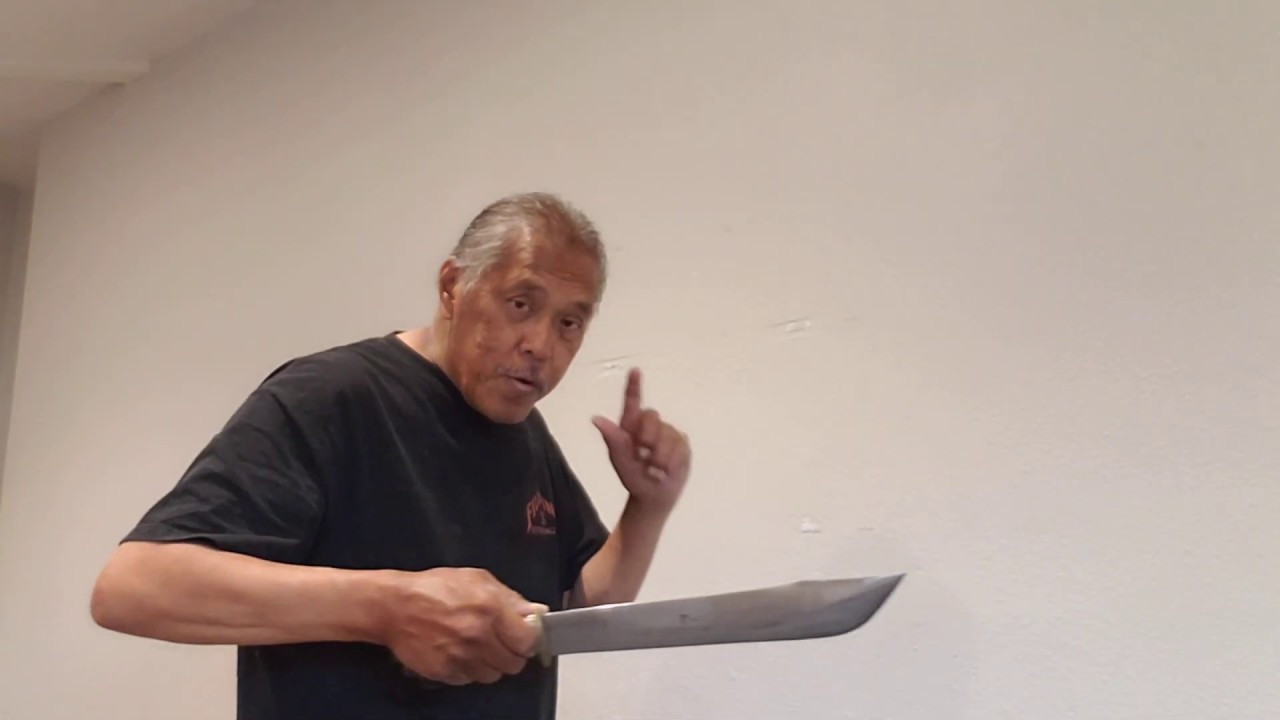 COACHING TIPS: FILIPINO BOLO/MACHETE STAB