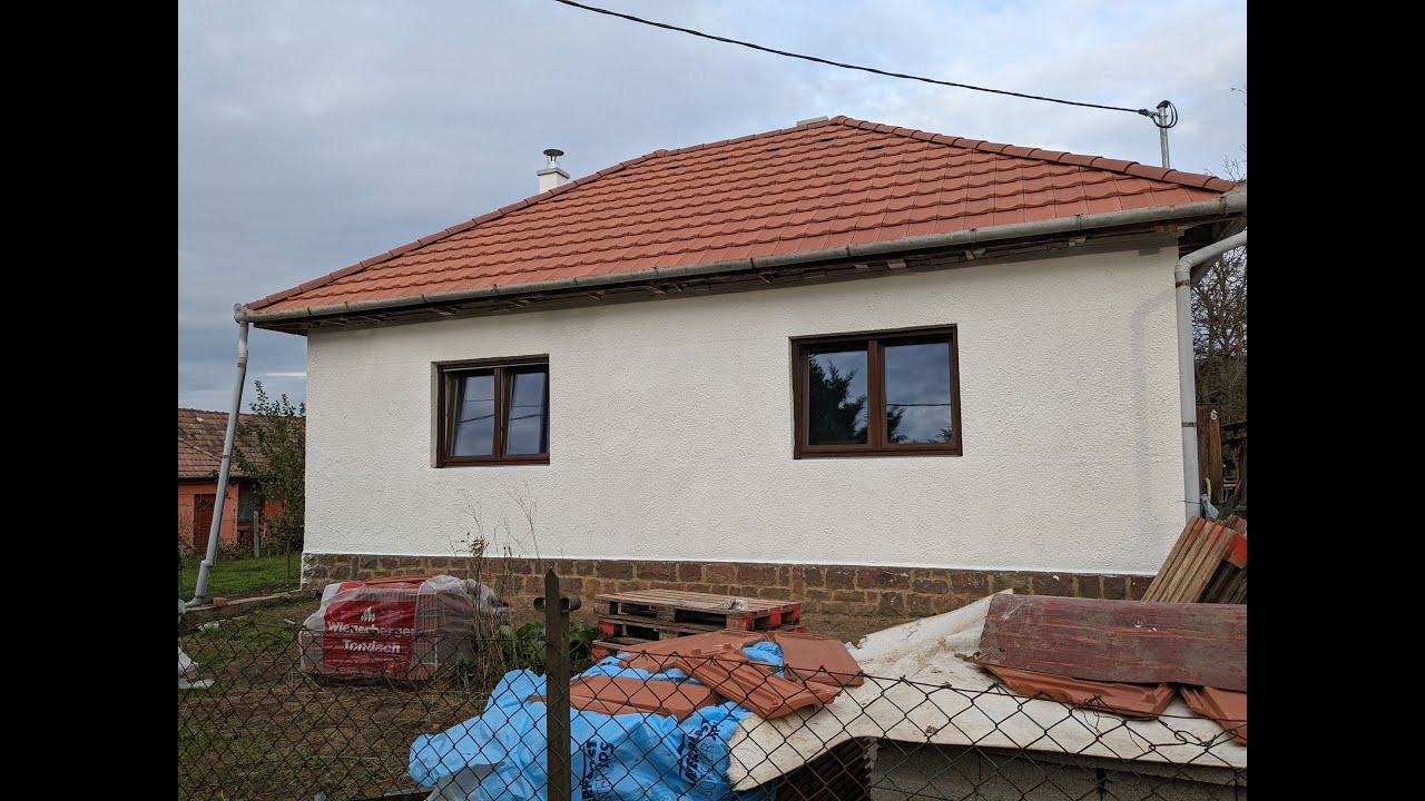 Vályogház vakolás , Burkolás , Kőporozás
