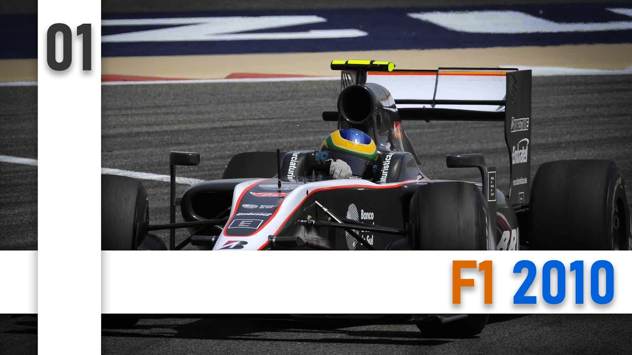 F1 2010 CAREER (No Commentary) - PART 01 - ROSSI´S DEBUT