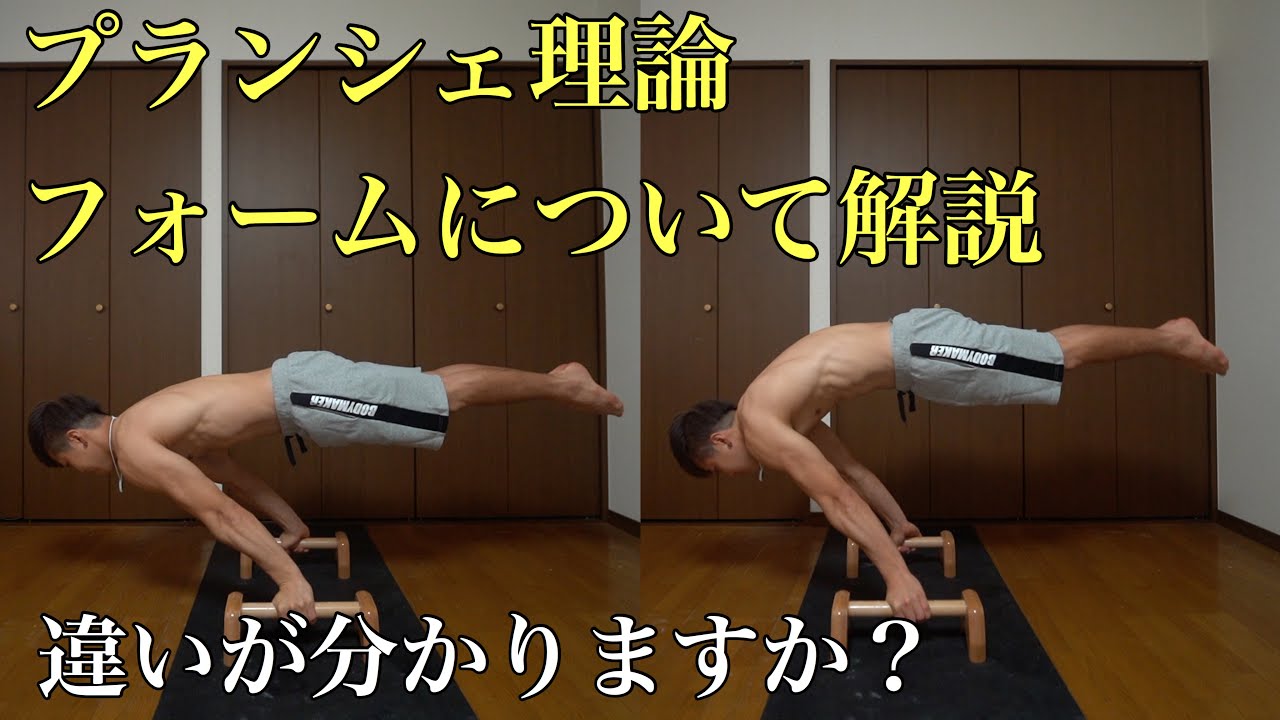【プランシェ理論】２種類フォームについて分かりやすく解説【力の加え方】