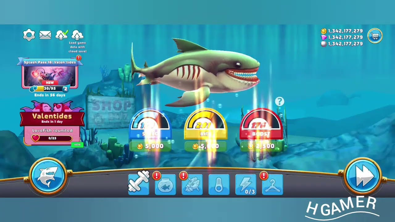 Hungry Shark world  - new Shark 🦈 Update 01 Unlocked in Video 🔥 