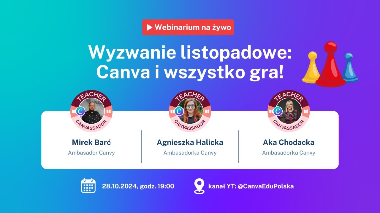 Wyzwanie listopadowe: Canva i wszystko gra!