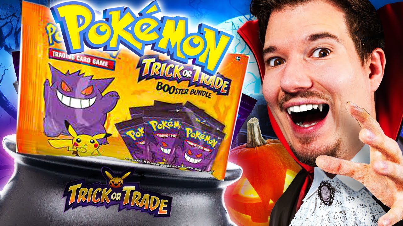 I'm opening the NEW Halloween Pok&eacute;mon Packs! 😨