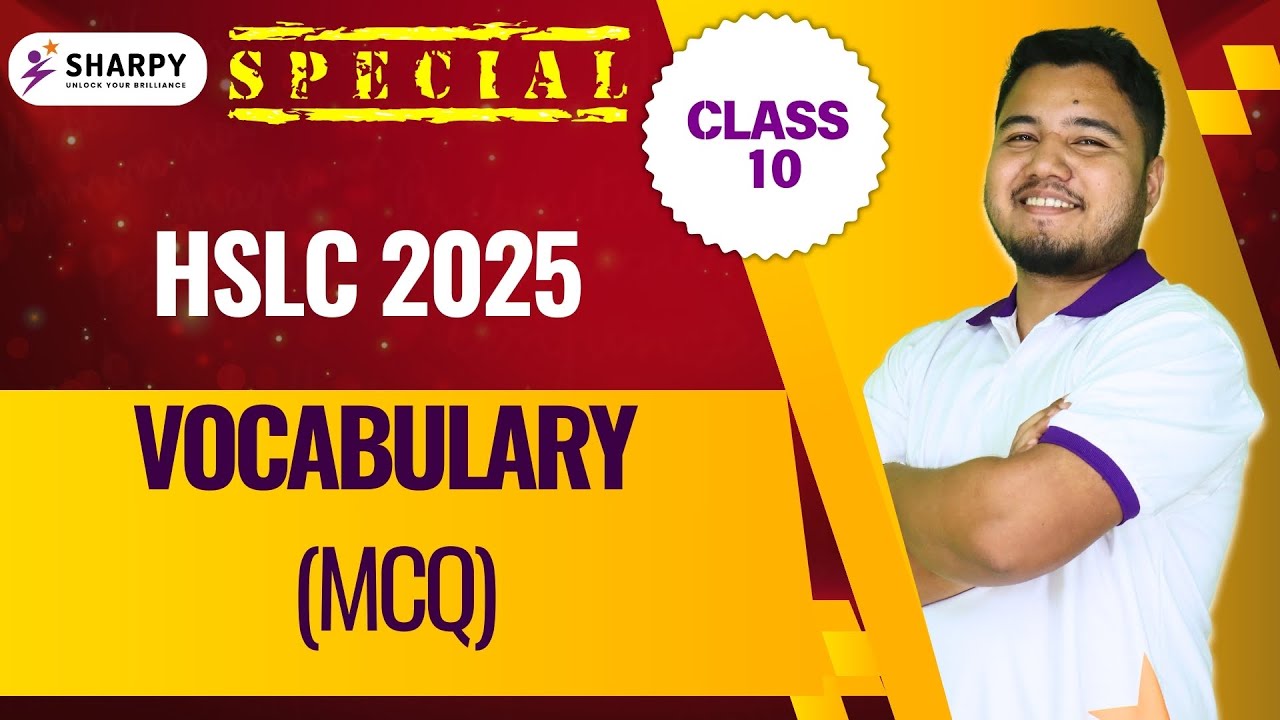 Vocabulary MCQ | CLASS-10 | HSLC-2025  | Bijit Sir #grammar #hslc #SEBA