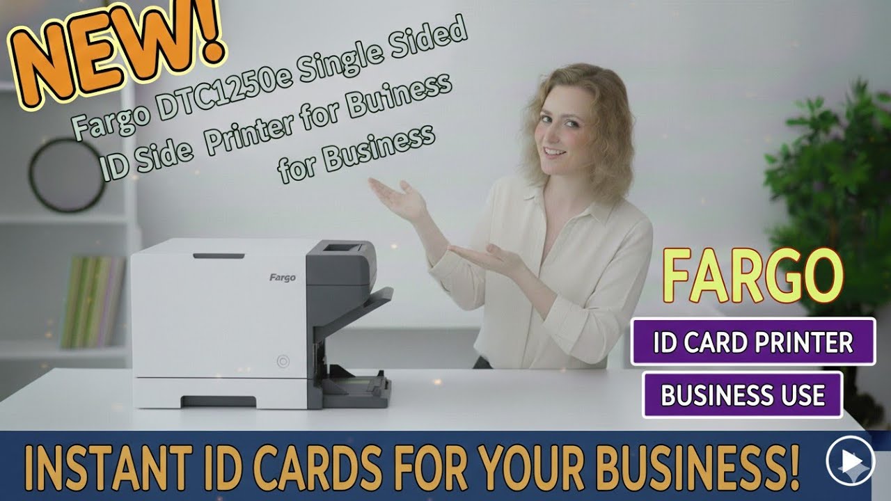 Fargo DTC1250e Review &ndash; Single Sided ID Card Printer for Business