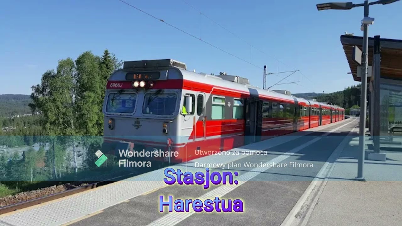 Zapowiedzi stacji / Stasjonskunngjøringer- Vy - Oslo S. - Gjøvik