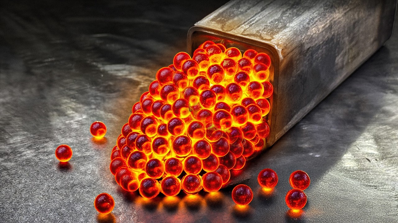 From Steel Balls to Kukri Knife: Explosive Forging and Sharpening