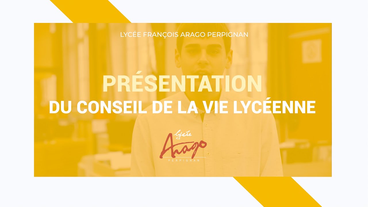 Conseil de la Vie Lycéenne du lycée François Arago de Perpignan