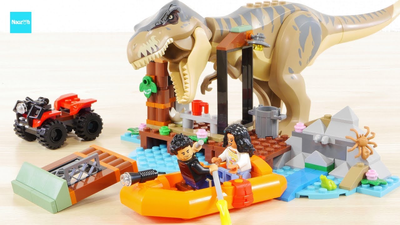 レゴ ジュラシック・ワールド T-レックス 川づたいの脱出 76975 ／ LEGO Jurassic World T. rex River Escape