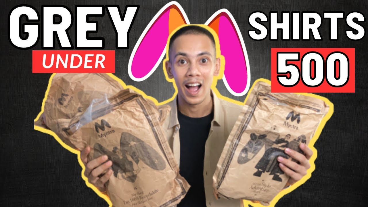 Best shirt under 500|| Grey shirt for men|| Best grey shirt unboxing