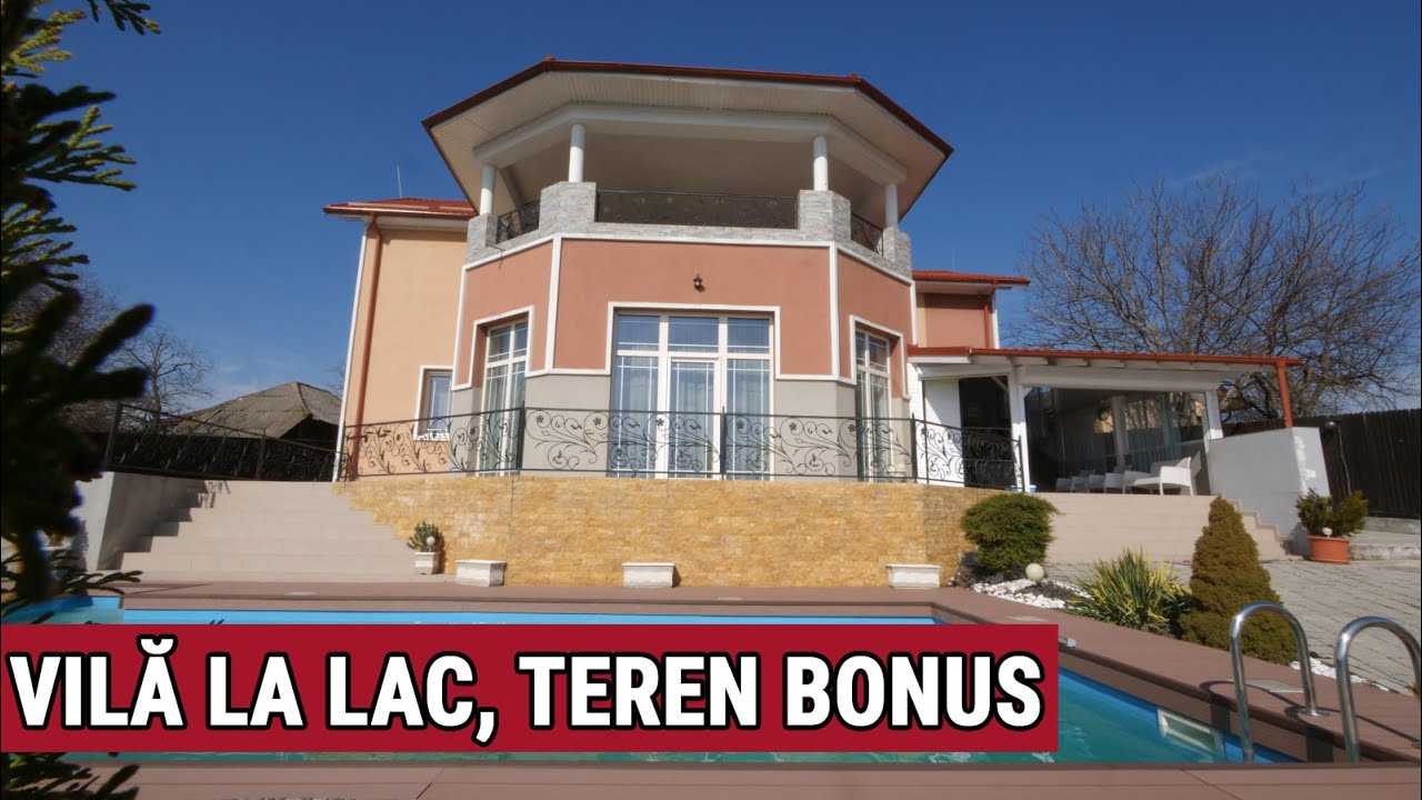 Vilă la lac, teren bonus #ad - CaseBune.ro