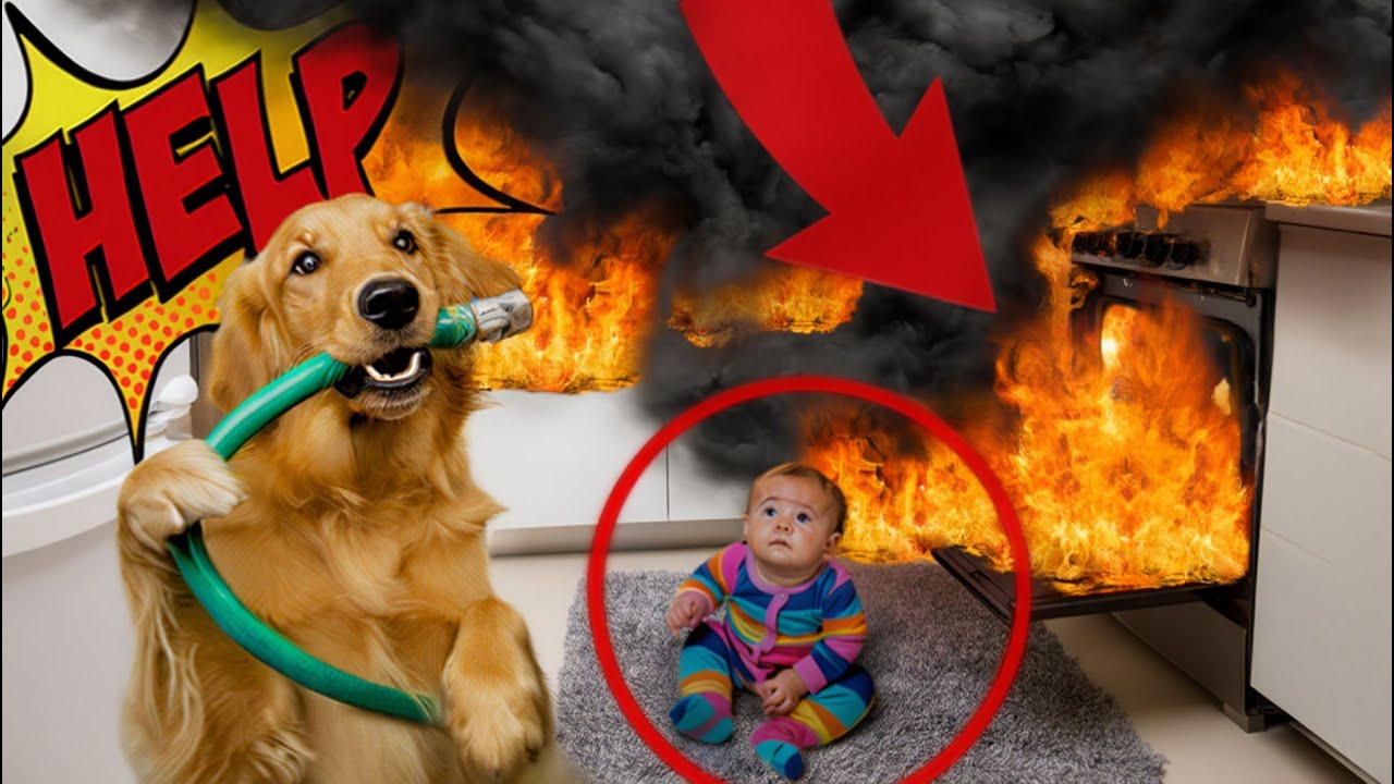 Dog Protects Baby—Heartwarming Moment!😍