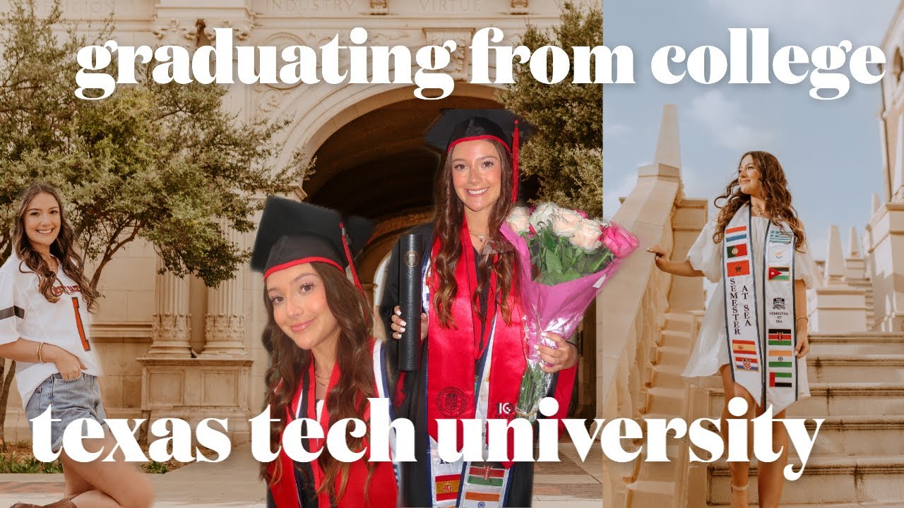 COLLEGE GRADUATION VLOG texas tech university 2023