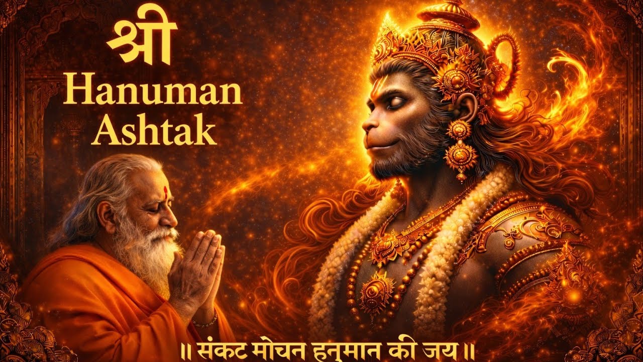 चमत्कारी श्री हनुमान अष्टक | संकट कटे, भय मिटे |Hanuman Ashtak #bhajan #hanuman ji #ram ji #youtube 