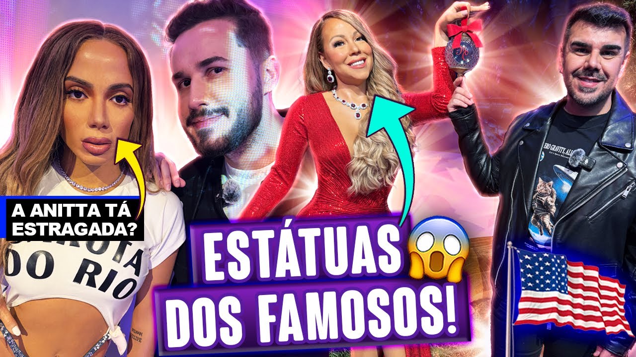 EUA: AS ESTÁTUAS DE CERA DOS FAMOSOS NO MADAME TUSSAUDS NY SÃO ASSIM MESMO?!😳 - Titi Fabri