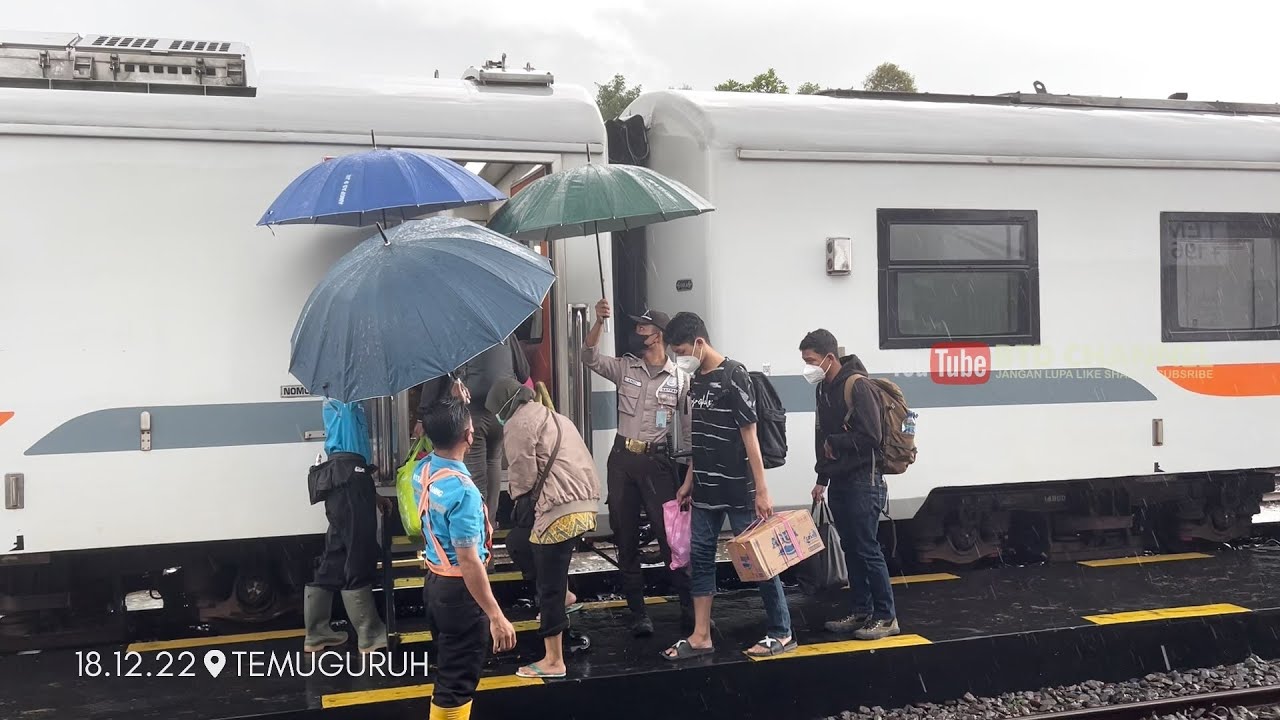 Dolan.. di Stasiun Temuguruh Sempu Banyuwangi 2022