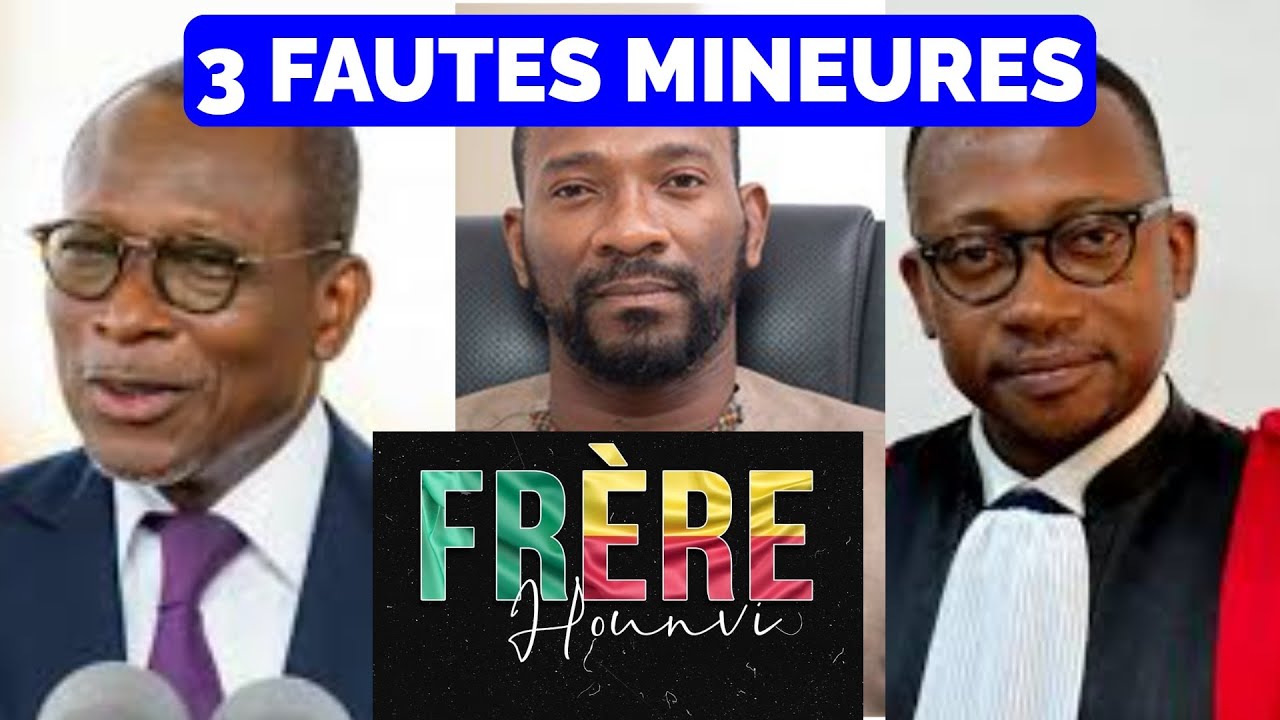 Affaire Frère Hounvi : les 3 fautes mineures de la CRIET lors du procès 3 septembre.