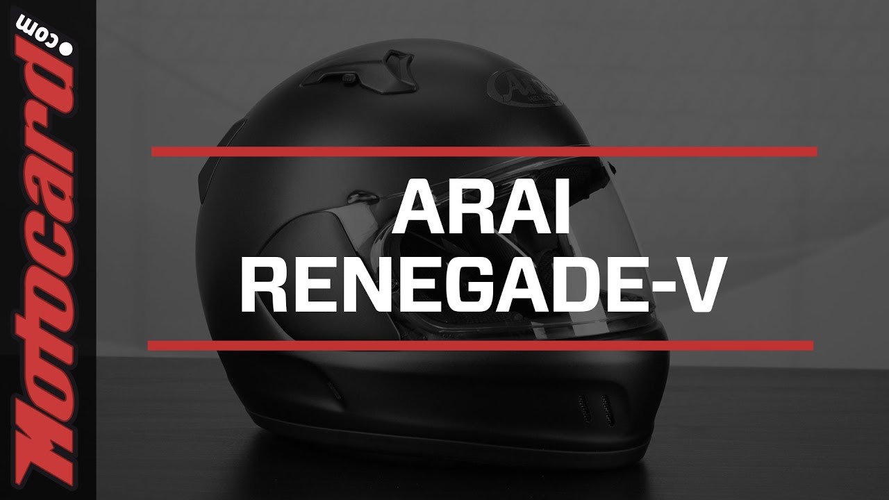 Arai Renegade-V: análisis del casco en Motocard.com