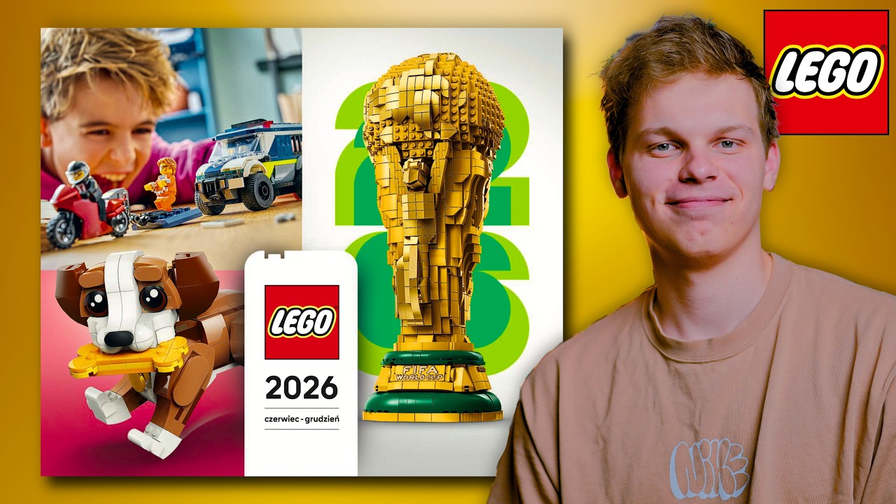 PRZEGLĄD KATALOGU LEGO CZERWIEC - GRUDZIEŃ 2026