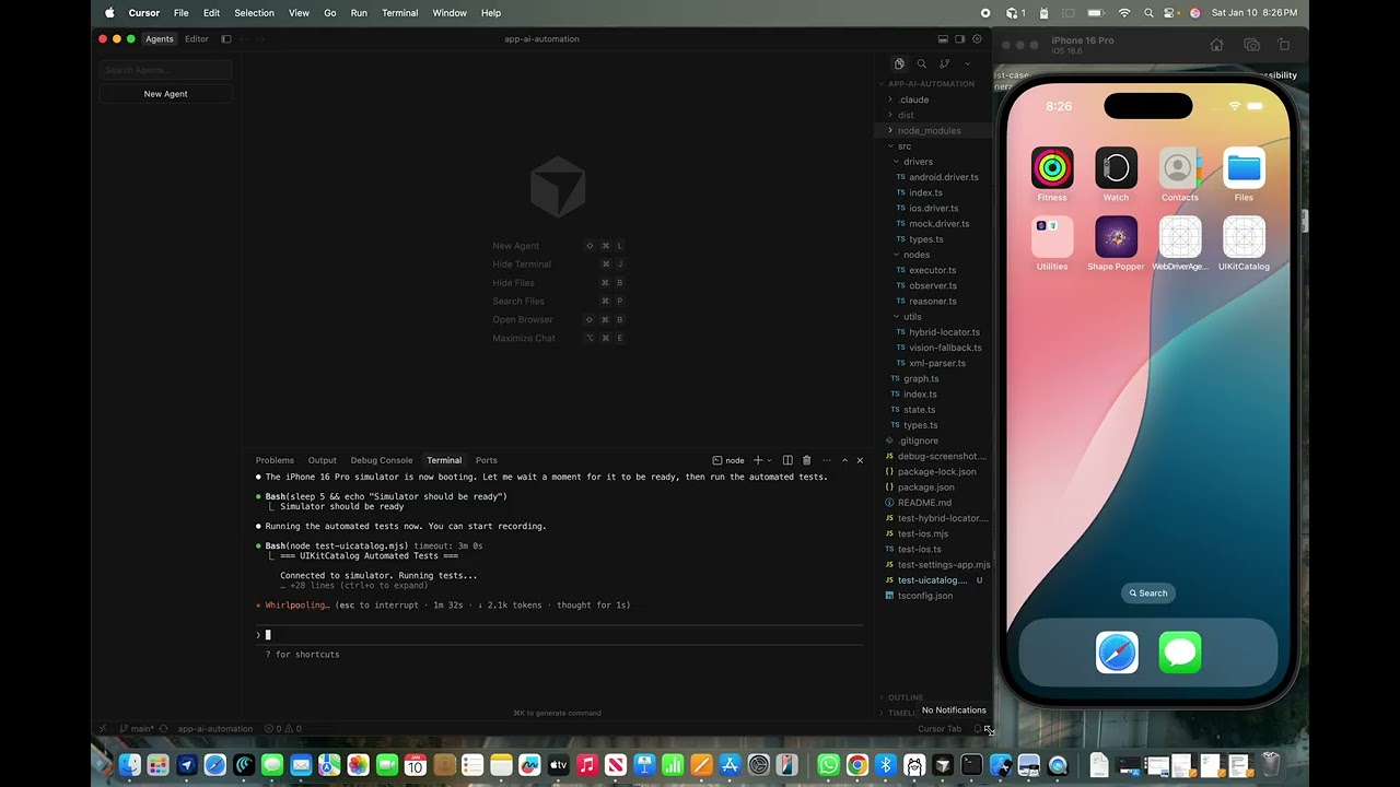 Goodbye Flaky Tests: Self-Healing Mobile Automation with LangGraph.js & Ollama