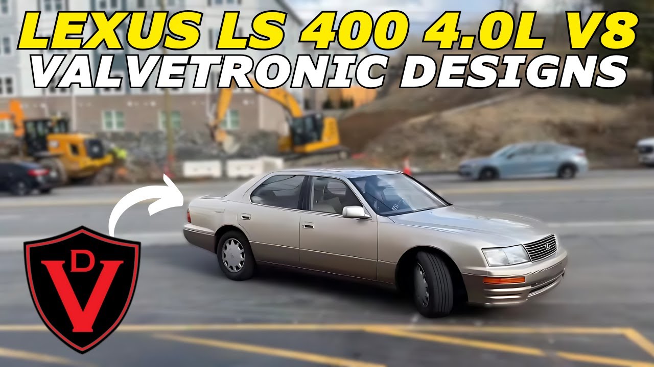 1996 Lexus LS 400 4.0L V8 Exhaust Sound w/ Valvetronic Designs Universal Mufflers!