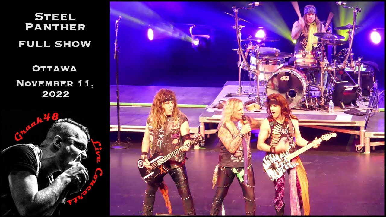 Steel Panther - full show - Ottawa - November 11, 2022