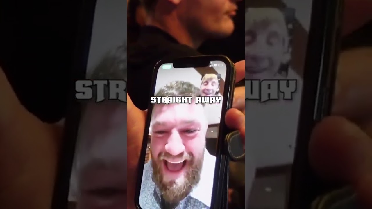 Conor FaceTime&rsquo;d Paddy and Molly 😅