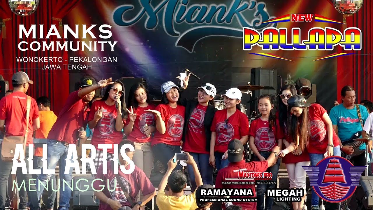 MENUNGGU dangdut klasik tetap asyik NEW PALLAPA MIANKS WONOKERTO PEKALONGAN