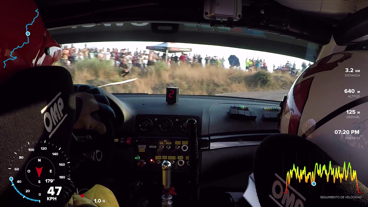 48 RALLYE DE LA VENDIMIA 2018 OND BOARD BMW M3 E 46 BTR COMPETICION