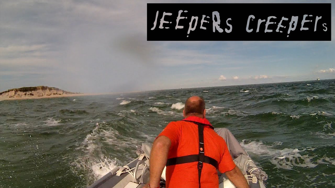 jeepers creepers - Schlauchboot auf Sylt
