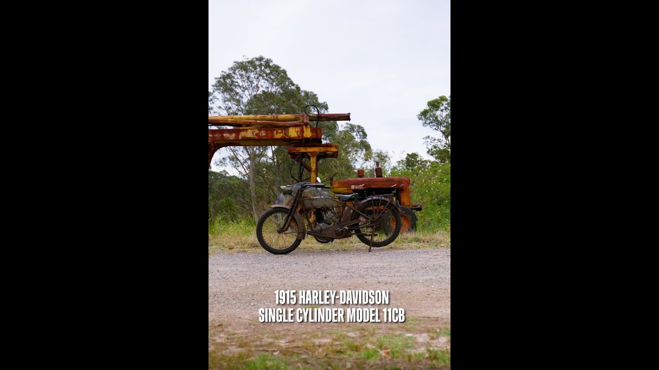 1915 Harley-Davidson Single Cylinder Model 11CB