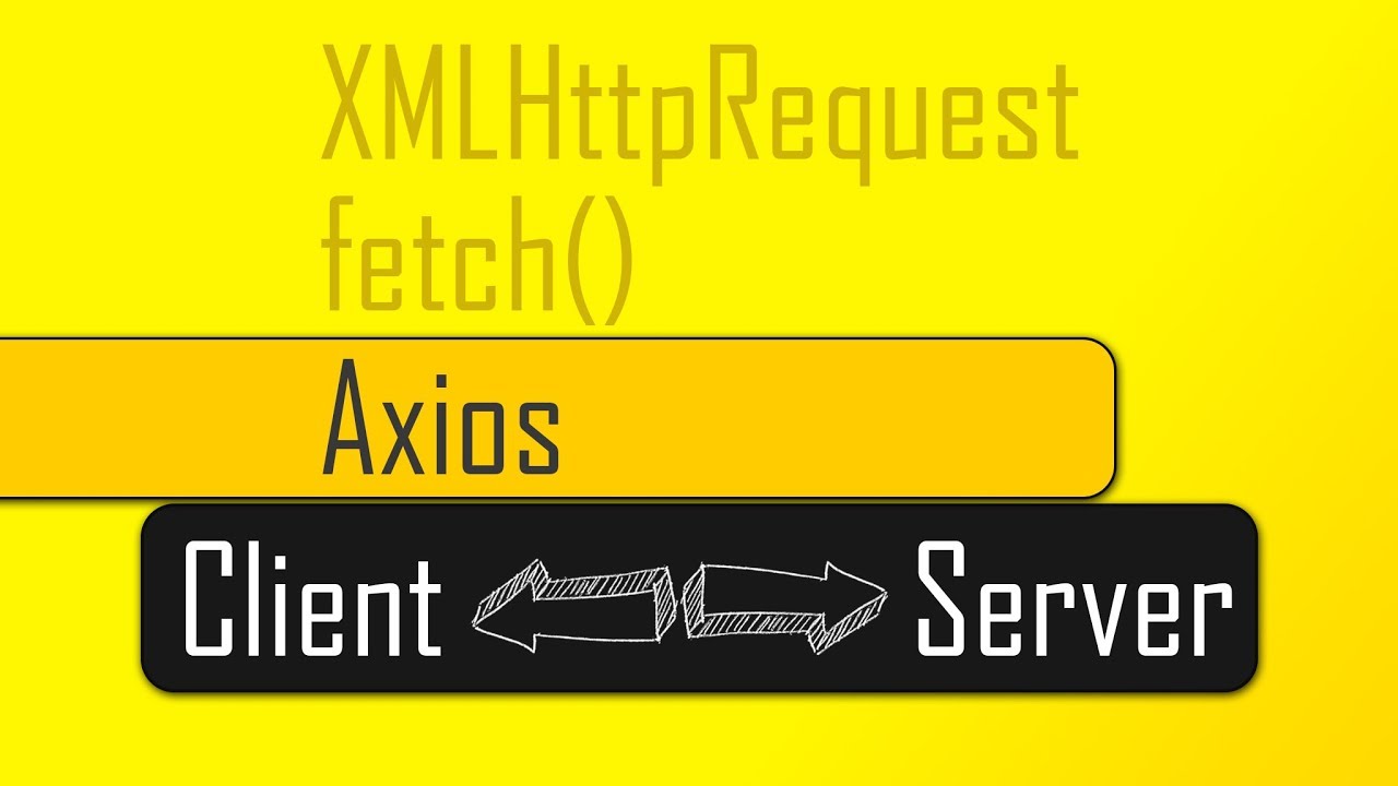 Отправка HTTP-запросов JavaScript с помощью Axios