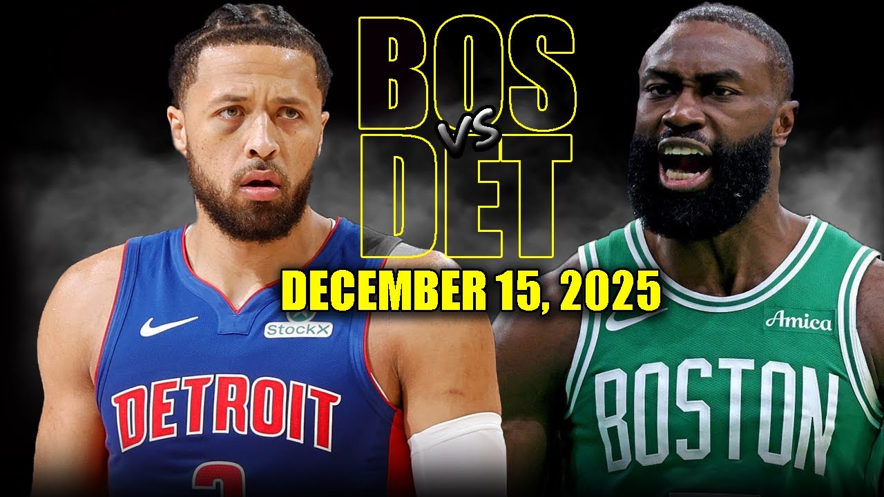 Boston Celtics vs Detroit Pistons Full Game Highlights &ndash; December 15, 2025 | NBA Season