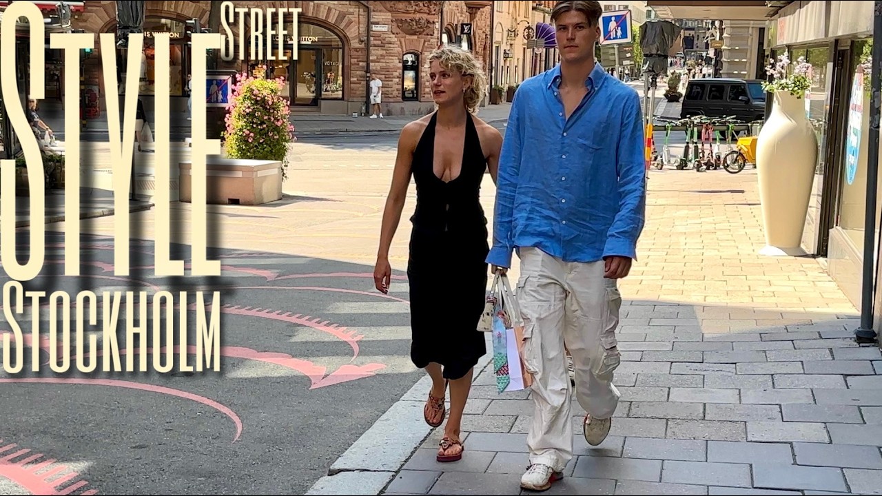 +25°С☀️| Уличный Стиль Швеции | Уличная Мода Стокгольма | Скандинавские Тренды Летней Моды