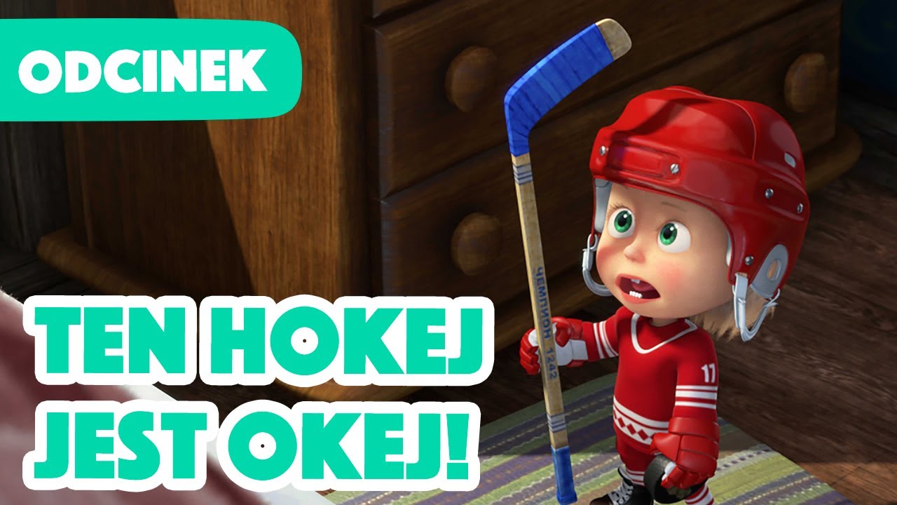 💥 Nowy odcinek 2023 💥 Masza i Niedźwiedź 🐻👱‍♀️ Ten hokej jest okej! ❄️🏒 Odcinek 71