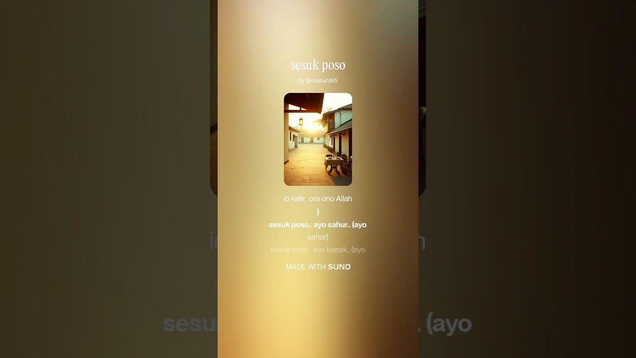 Sesuk poso