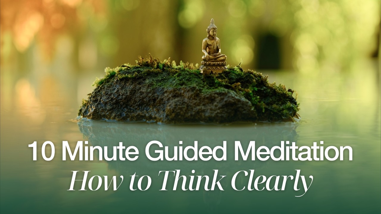 Clarity of Thought Meditation | Guided Meditation for a Calm Mind | Soulfulness®️ Meditation