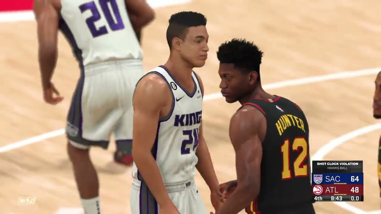 NBA 2K23 Kings vs Hawks pt2