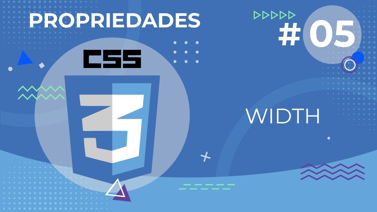 Conheça a propriedade width CSS3. Defina a largura do elemento.